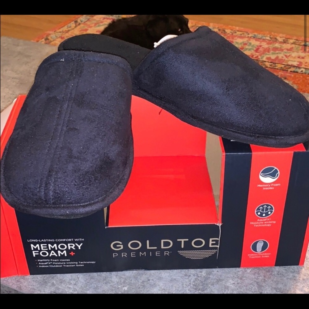 🔥50% OFF!🔥New Gold Toe Premier Men’s Slippers